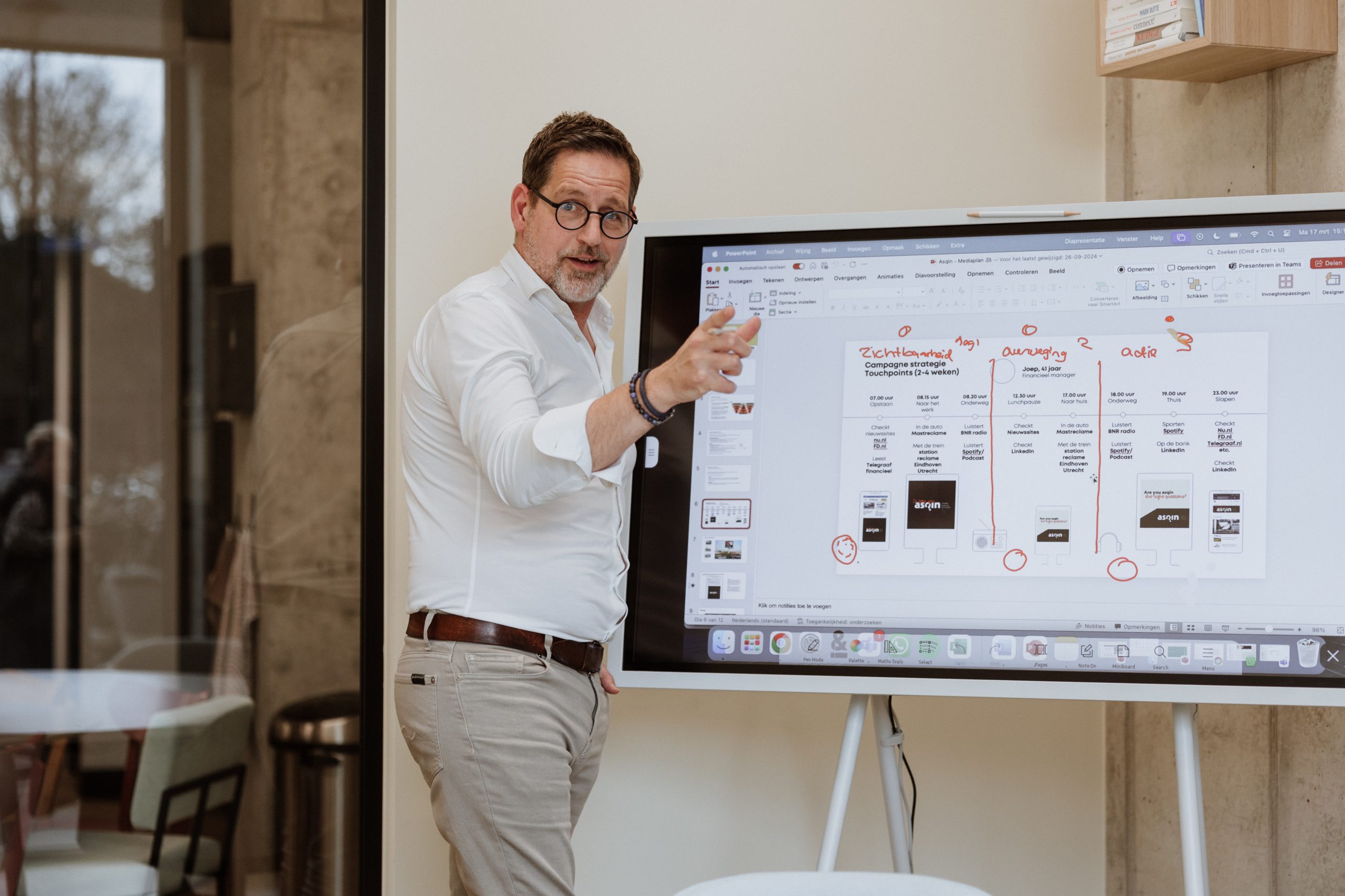 Workshop stakeholder merkpositionering met meerdere betrokkenen